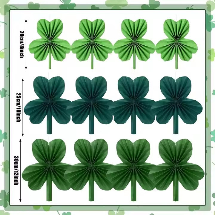 St. Patrick's Day Delight: Clover & Swirl Decor Collection