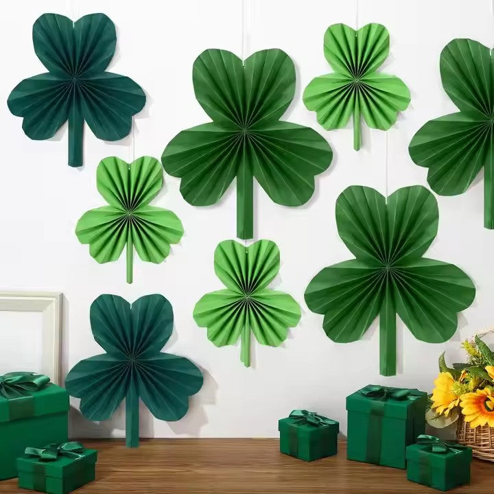 St. Patrick's Day Delight: Clover & Swirl Decor Collection