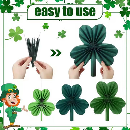 St. Patrick's Day Delight: Clover & Swirl Decor Collection