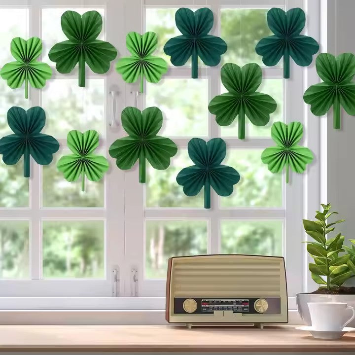 St. Patrick's Day Delight: Clover & Swirl Decor Collection